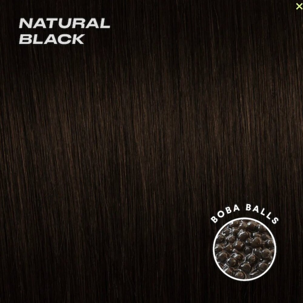 Insert Name Here Zooey Clip In Bangs - Natural Black - Picture 2 of 4